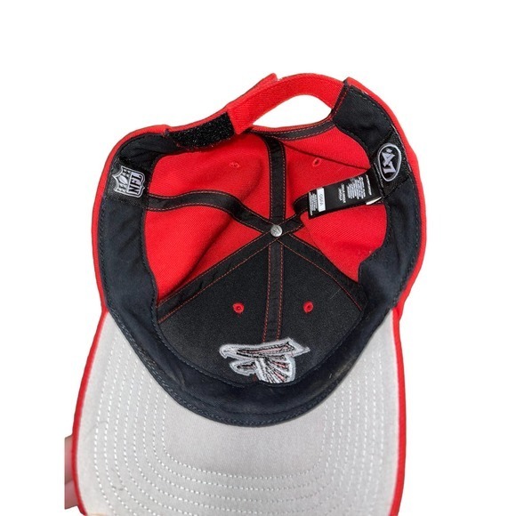 Men's '47 Red Atlanta Falcons Secondary Clean Up Adjustable Hat - Picture 4 of 4